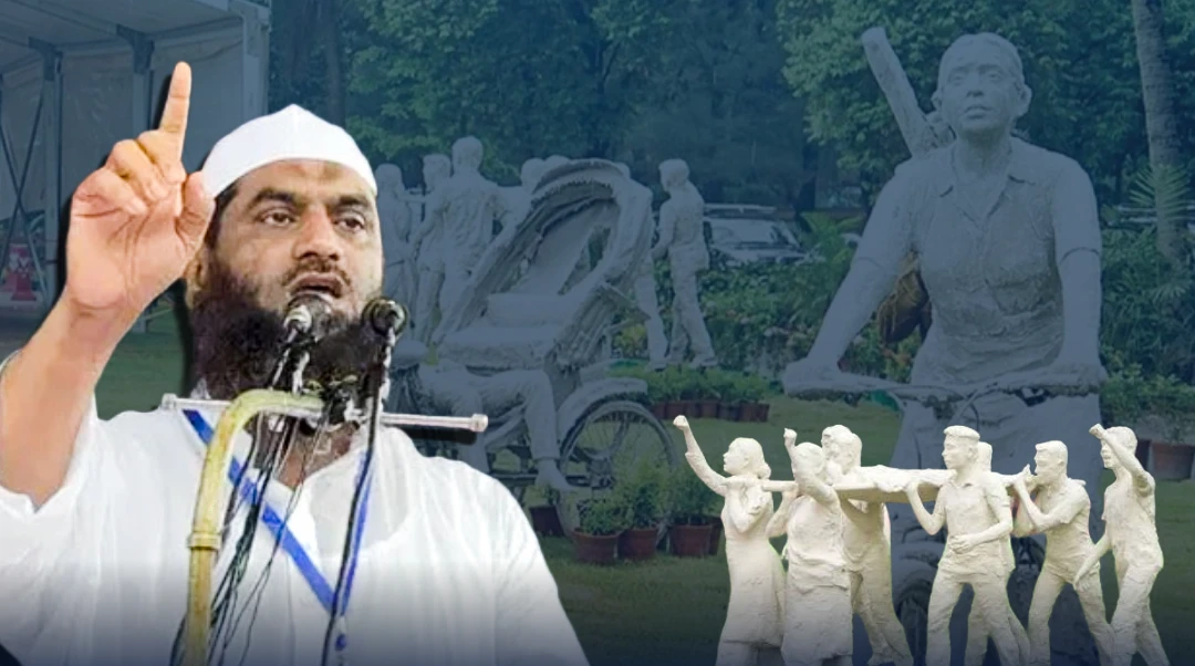 জুলাই জাদুঘরের ভাস্কর্যে মুখ না রাখার প্রস্তাব মামুনুল হকের